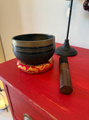 🌿 Japanese Temple Rin Bowl — G♯4 (414 Hz) “Hoshime” Edition